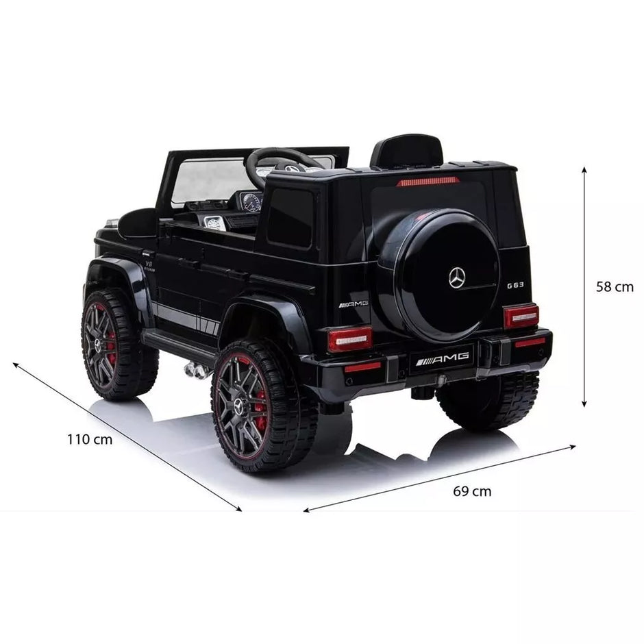 Elektromobilis vaikams MERCEDES G63 AMG, White