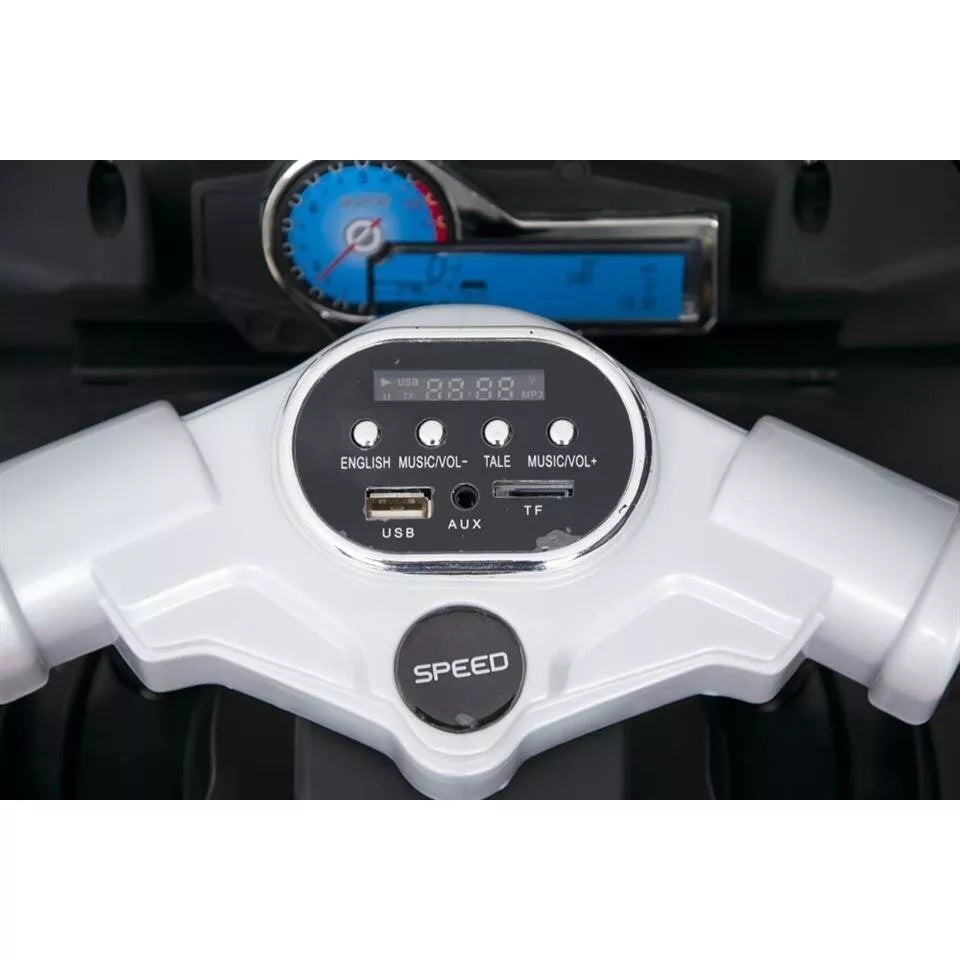 Vaikiškas elektrinis motociklas 01200ST-6V, Red