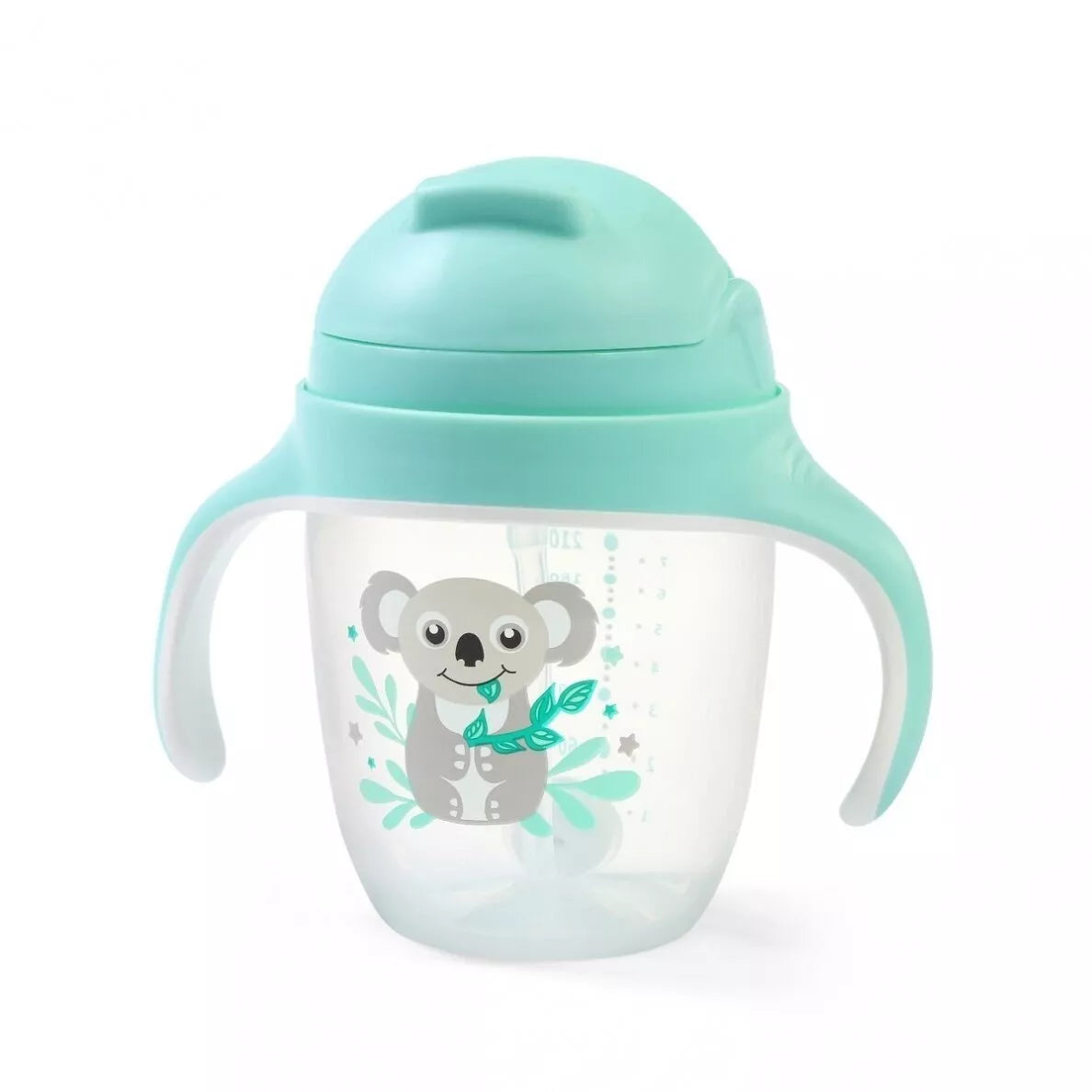 Gertuvė neišsipilanti su šiaudeliu BabyOno 1464/03