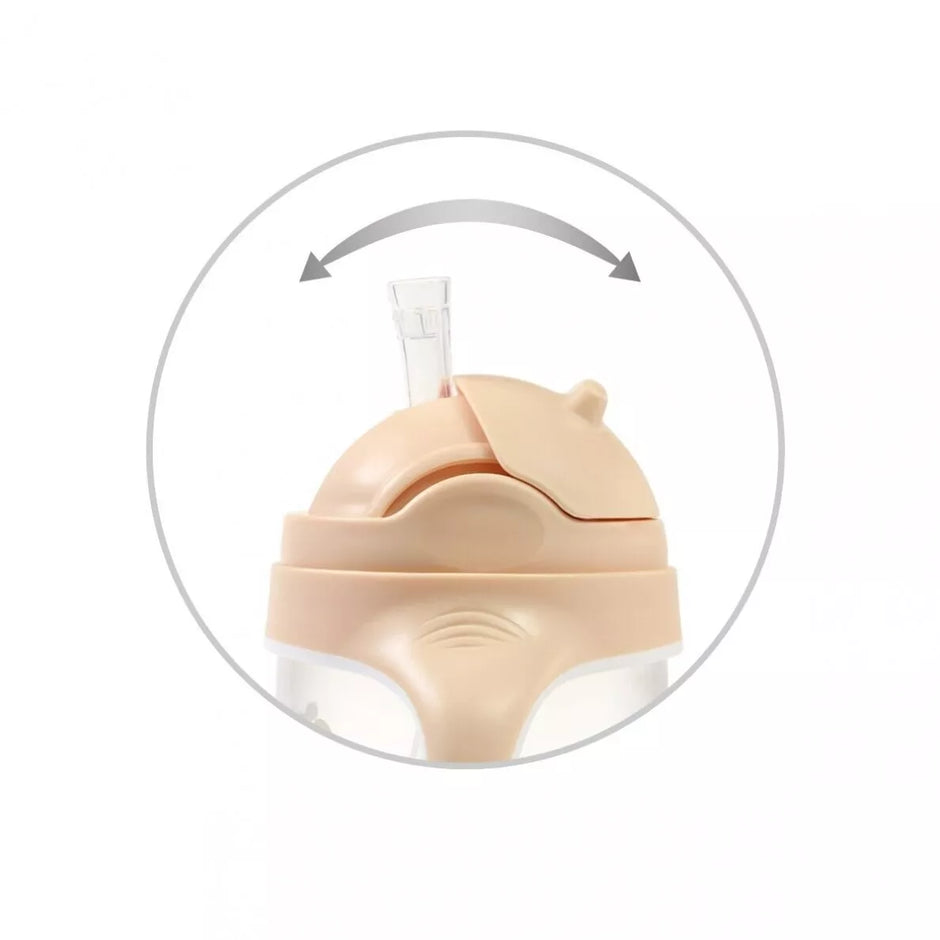 Gertuvė neišsipilanti su šiaudeliu BabyOno 1464/04