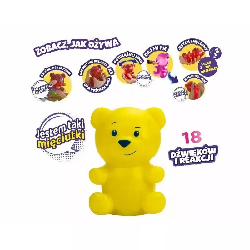 Interaktyvus žaislas Gummymals Gummy BEAR Yellow