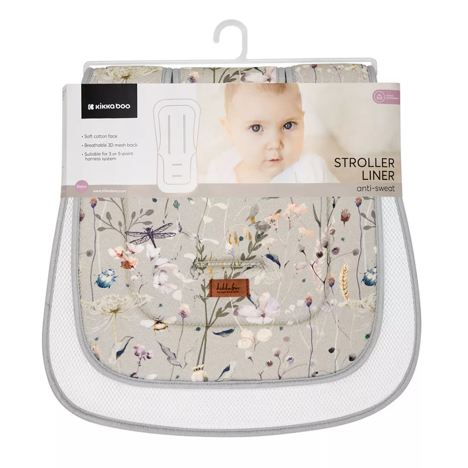 Įdėklas universalus KikkaBoo DREAMY Fields Grey