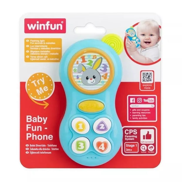 Interaktyvus muzikinis žaislas Winfun BABY FUN-PHONE