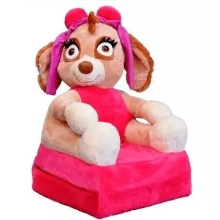 Ištiesiamas vaikiškas fotelis DOG Pink