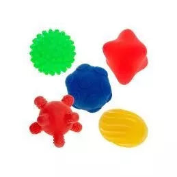 Kamuoliukai sensoriniam vystymui TULLO-420, 5 vnt