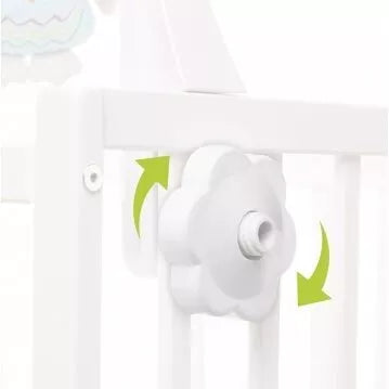 Karuselė muzikinė su minkštais žaisliukais 4baby PELĖDŽIUKAI