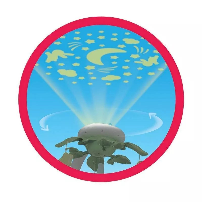 Karuselė muzikine su projektoriumi Smily Play 0854