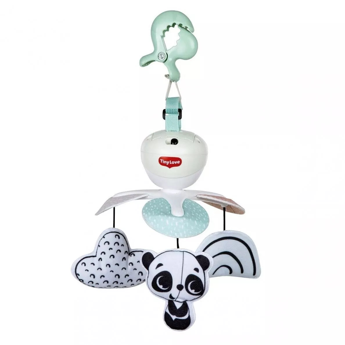 Karuselė muzikinė Tiny Love 3 in 1 Take-Along Mobile Black&White Decor