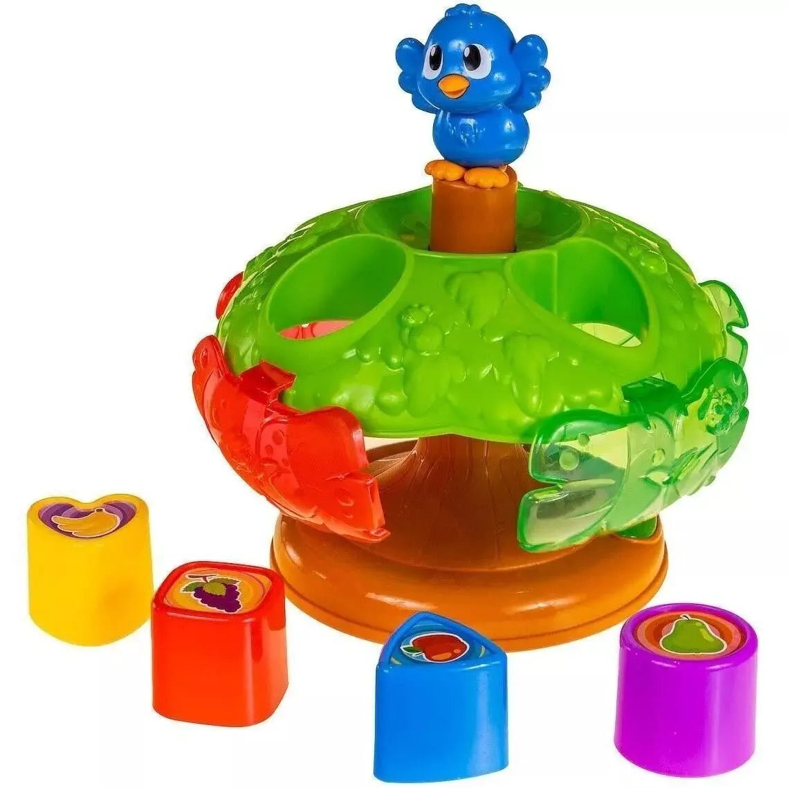 Karusėlė-rūšiuoklis su efektais Winfun SORT'N SPIN SURPRISE