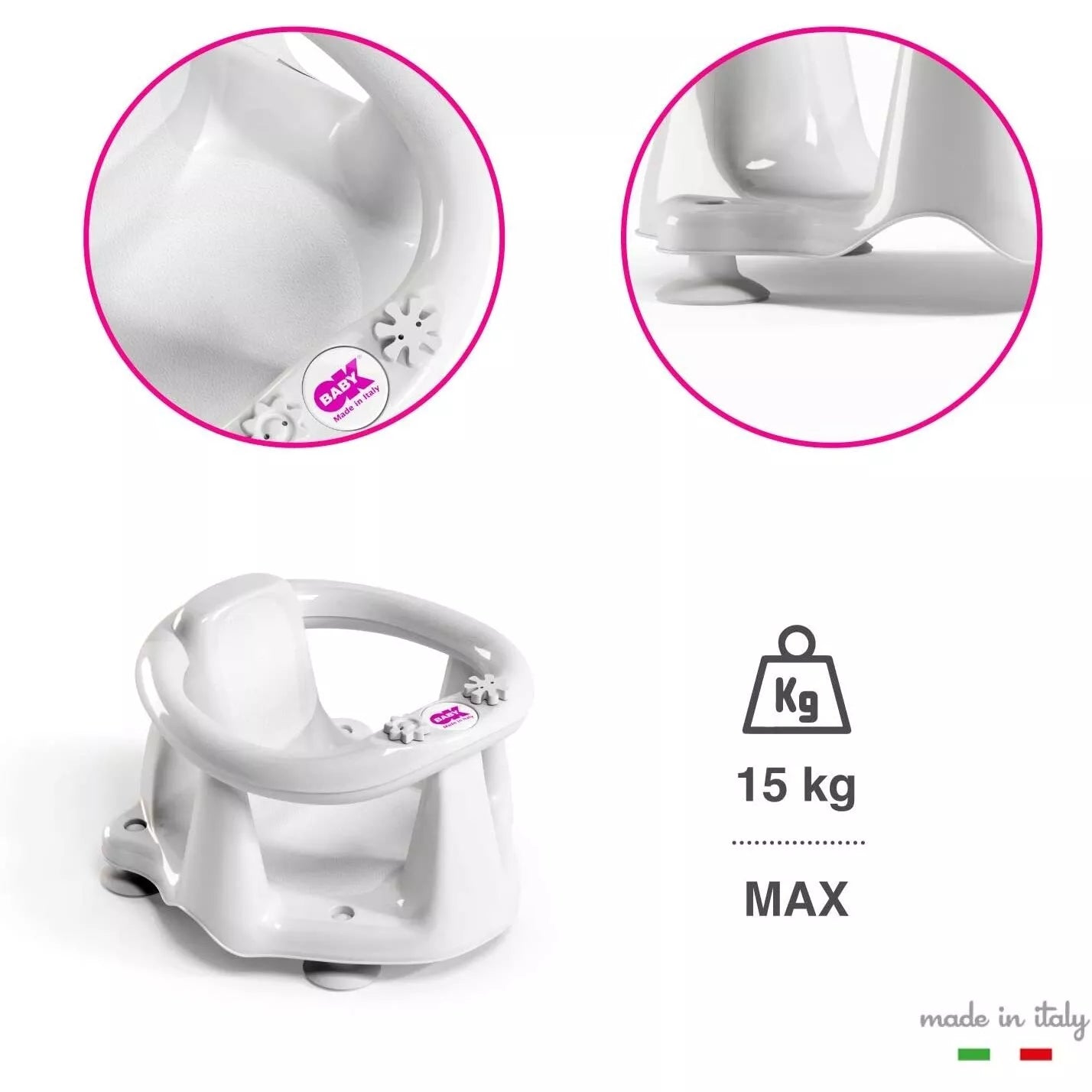 Kėdutė maudymui OK BABY FLIPPER Blue