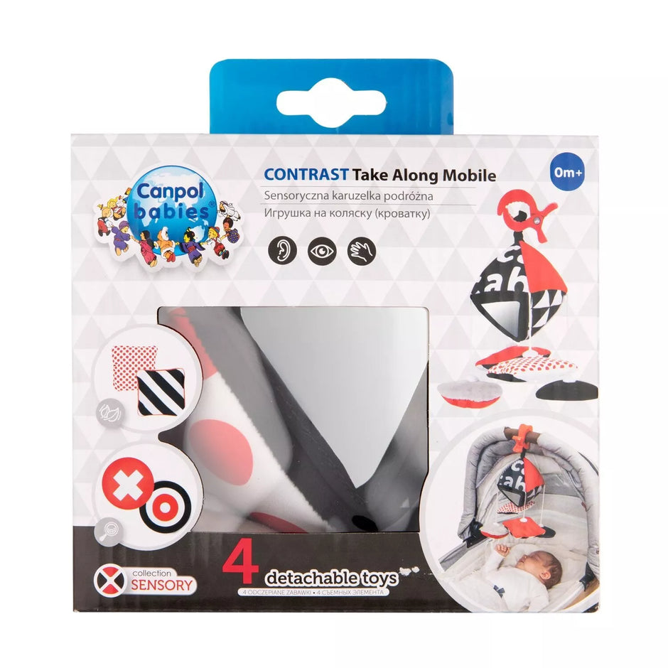 Kelioninė karuselė vežimėliui Canpol SENSORY TOYS, 68/083