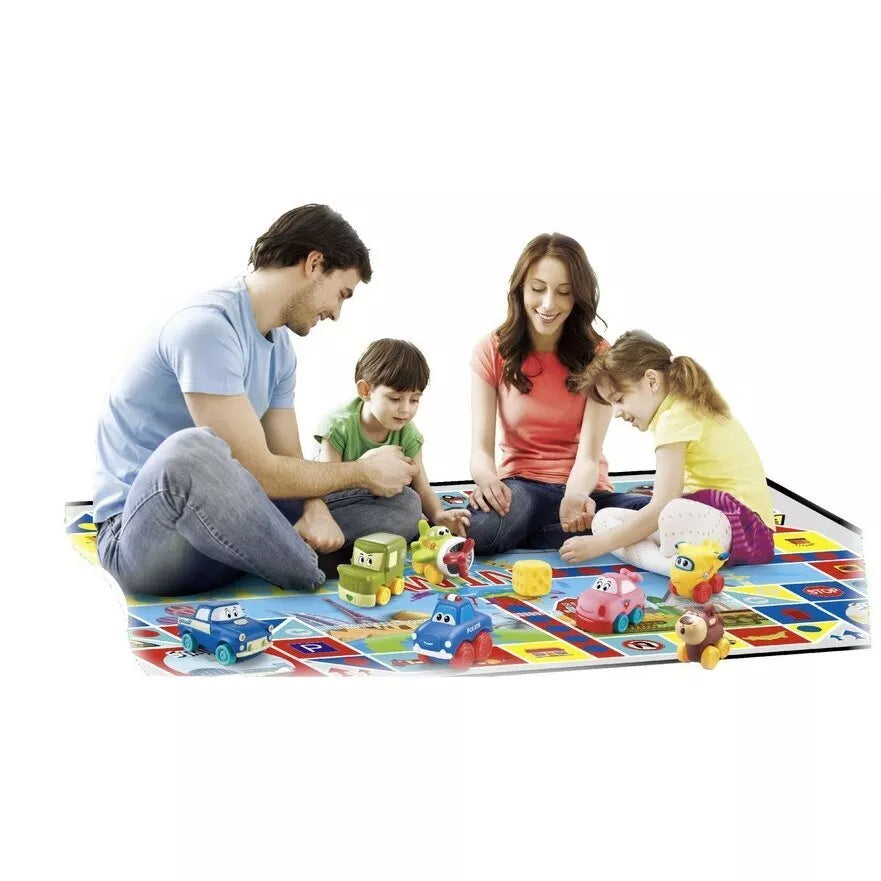 Kilimėlis Lenktynių trasa  + automobiliai Pro Kids JZD-073