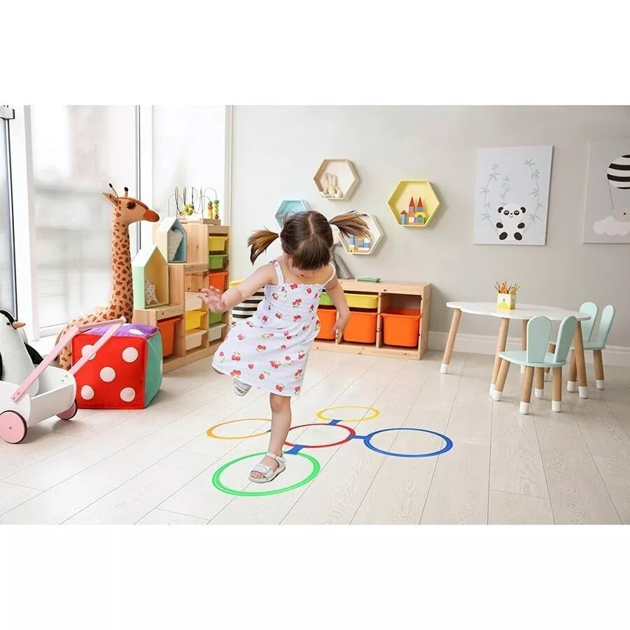 Klasės žaidimo rinkinys HOPSCOTCH WITH RINGS