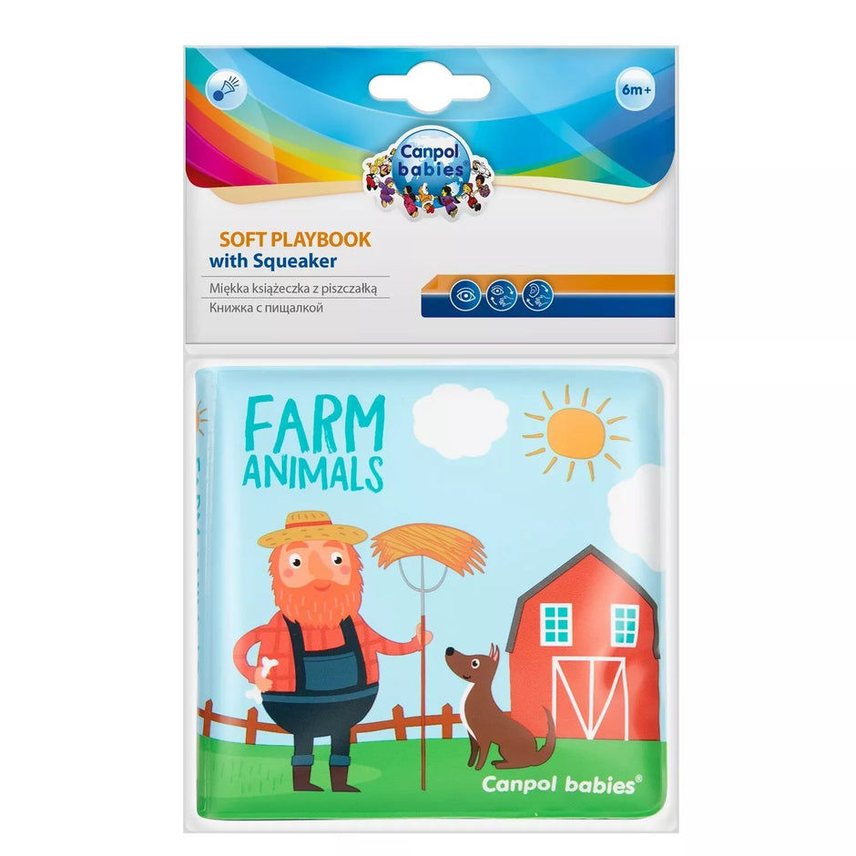 Knygutė minkšta Canpol FARM ANIMALS 2/083
