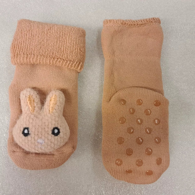 Kojinės neslystančiu padu Pink