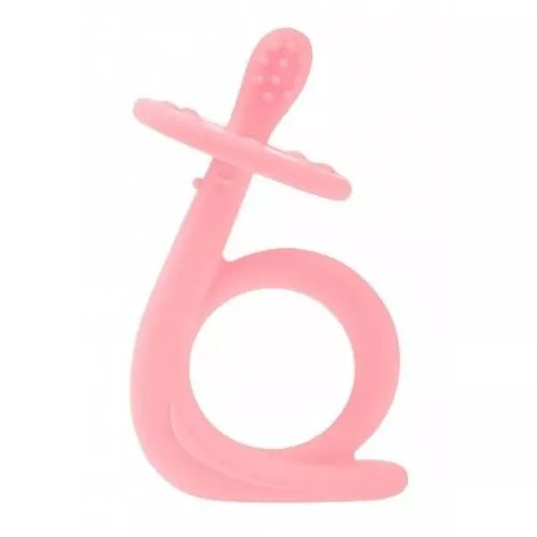 Kramtukas-masažuoklis  silikoninis  A0115 Pink