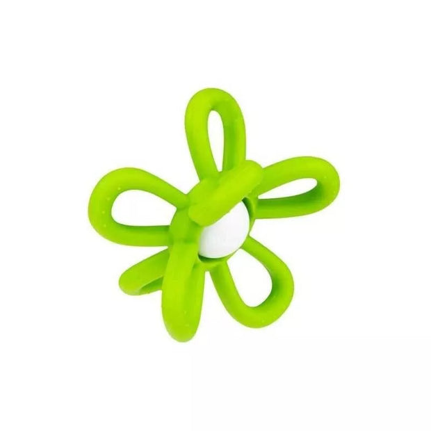 Kramtukas silikoninis GiliGums FLOWER Green