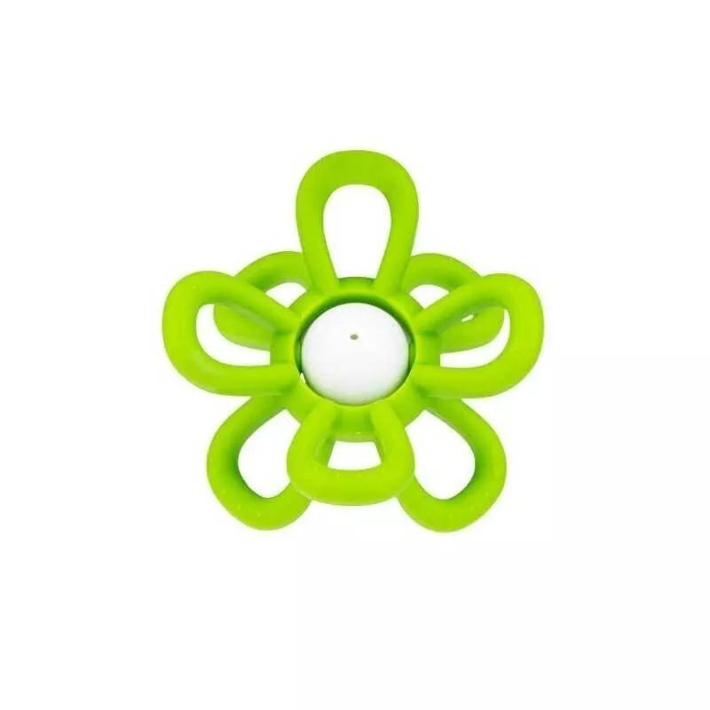 Kramtukas silikoninis GiliGums FLOWER Green