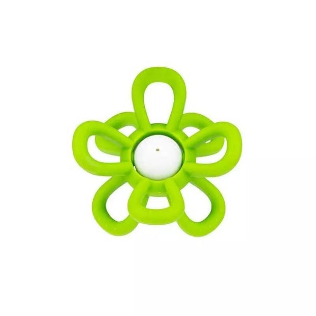 Kramtukas silikoninis GiliGums FLOWER Green