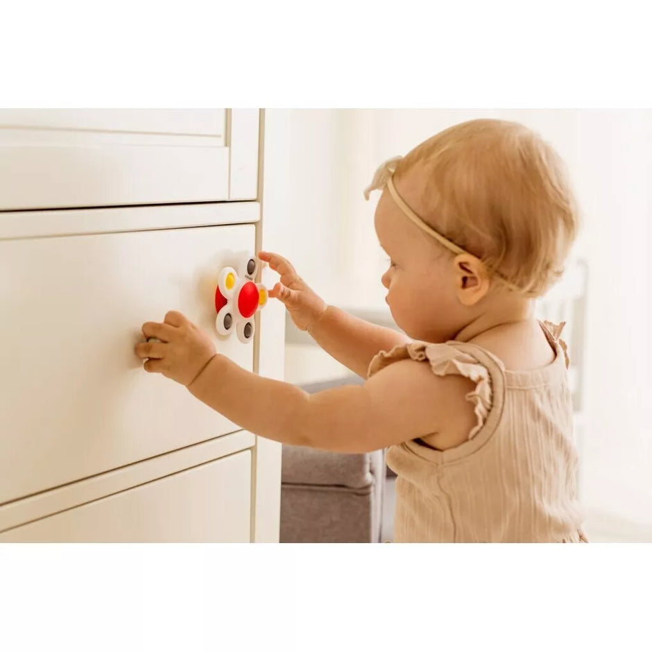 Kramtukas silikoninis su siurbtuku ROLLING FLOWER POP IT