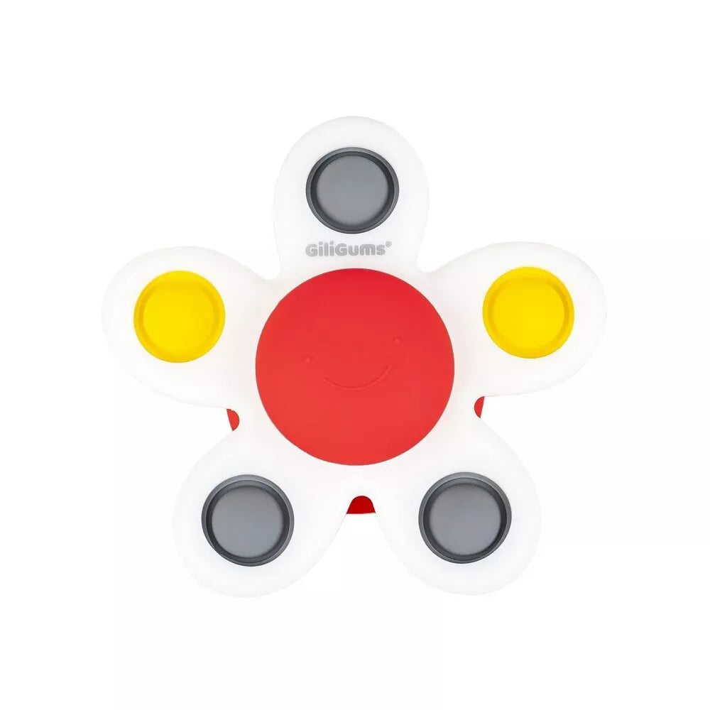 Kramtukas silikoninis su siurbtuku ROLLING FLOWER POP IT