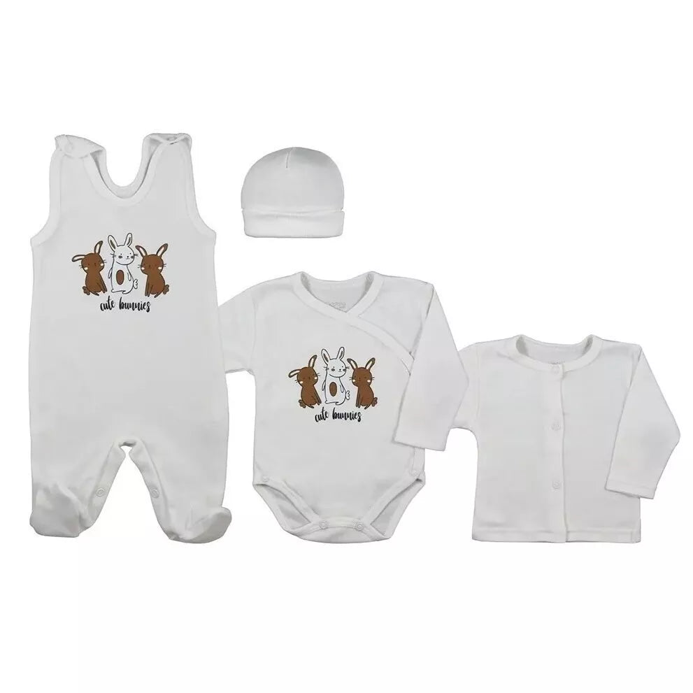 Kūdikio kraitelis - komplektukas Koala RABBIT 4 dalių, 62 Ecri