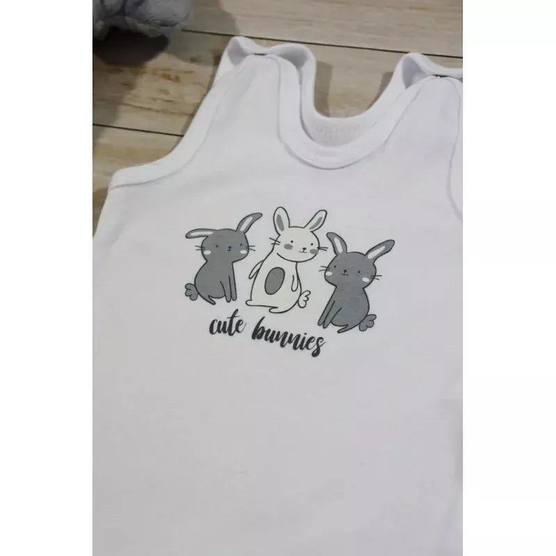 Kūdikio kraitelis - komplektukas Koala RABBIT 4 dalių, 62 White