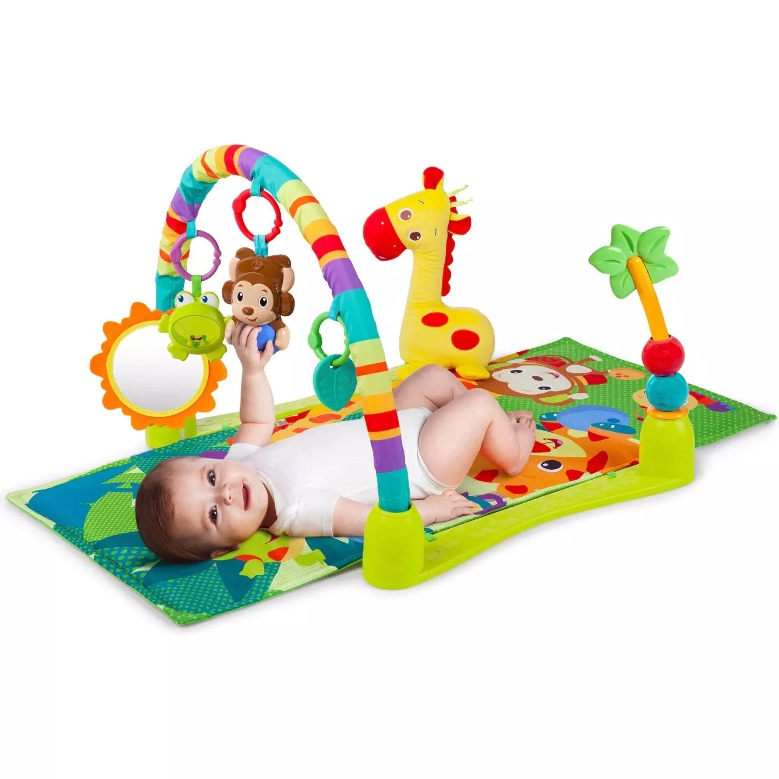 Lavinamasis kilimėlis Bright Starts JUNGLE DISCOVERY™ Activity Gym