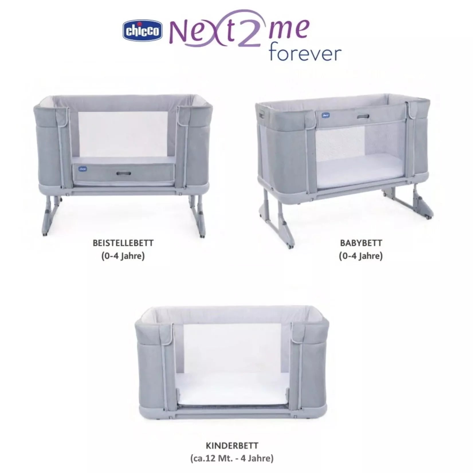 Lovytė Chicco NEXT2ME FOREVER Almond