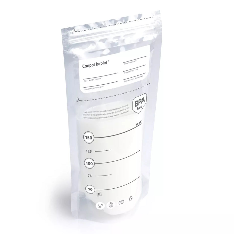 Maišeliai pieno laikymui 150ml 25 vnt.Canpol 70/001