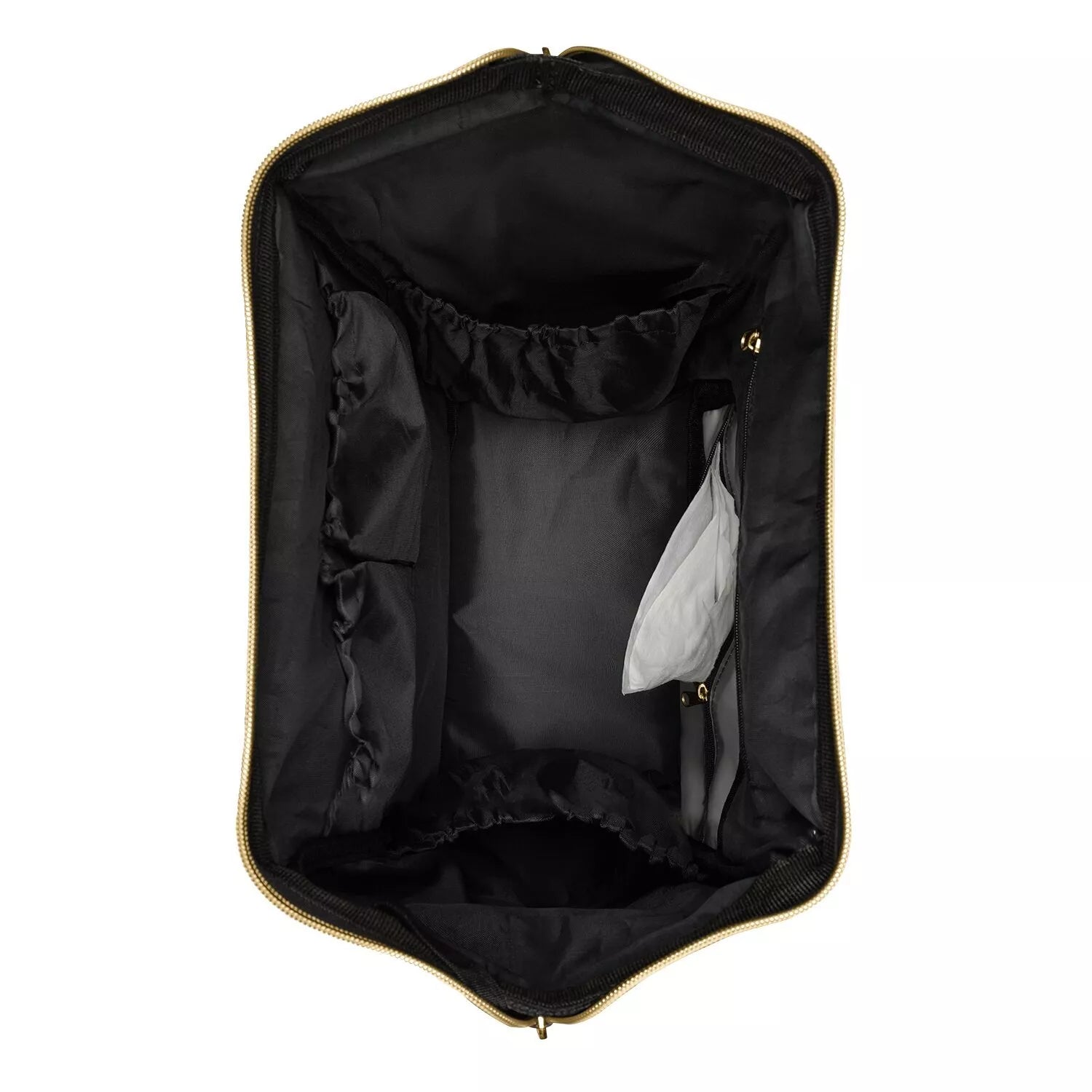 Mamos tašė -kuprinė SIENA, Black&Gold