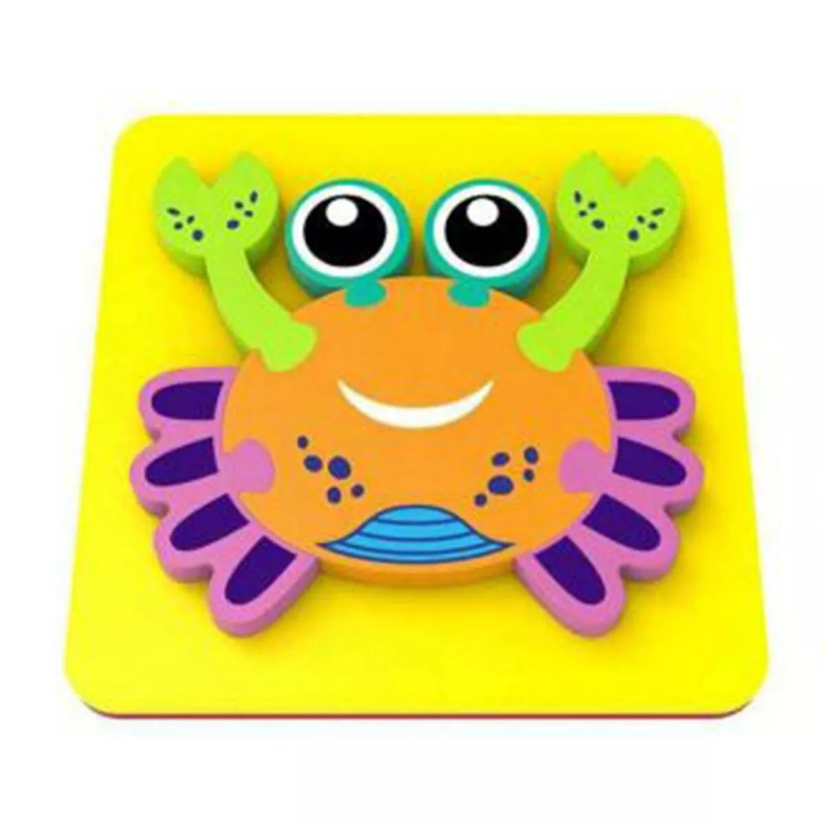 Minkšta EVA Edukacinė dėlionė CRAB