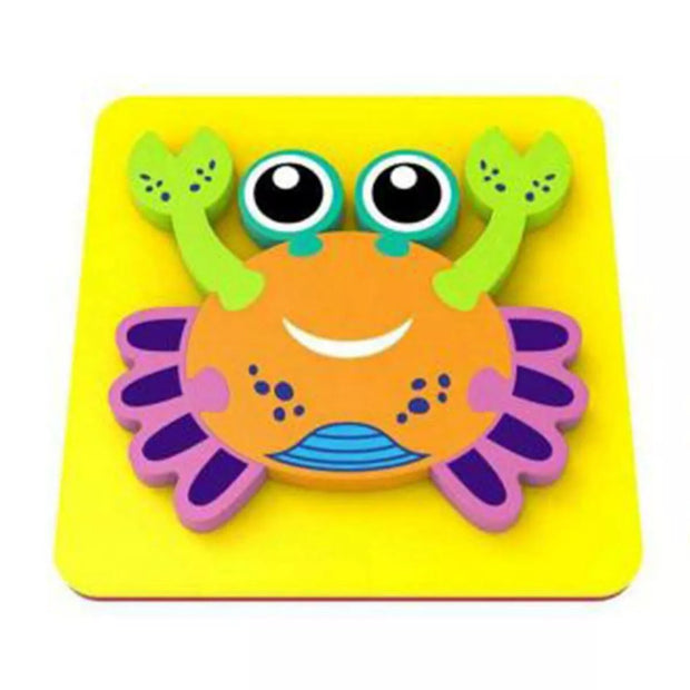 Minkšta EVA Edukacinė dėlionė CRAB