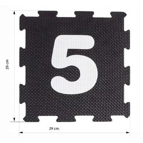 Minkštas kilimėlis-dėlionė Smily Play NUMBERS