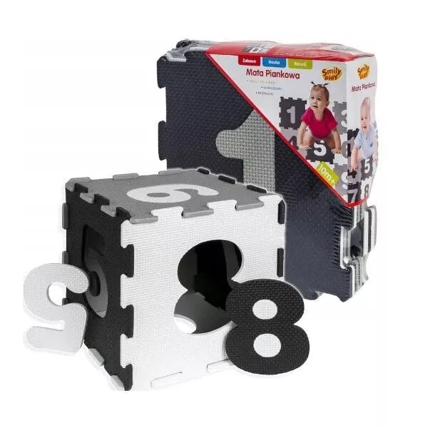 Minkštas kilimėlis-dėlionė Smily Play NUMBERS
