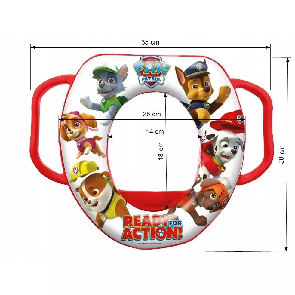 Minkštas mokomasis dangtis klozetui KEEEPER PAW PATROL