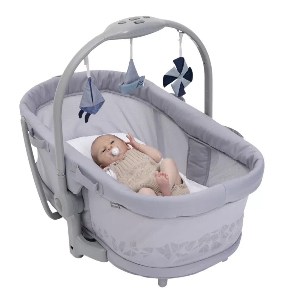 Mobilus lopšys – kėdutė Chicco BABY HUG PRO 5in1, Beige Latte