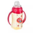 Mokomasis puodelis su silikoniniu snapeliu Canpol CUTE ANIMALS 56/512 Red