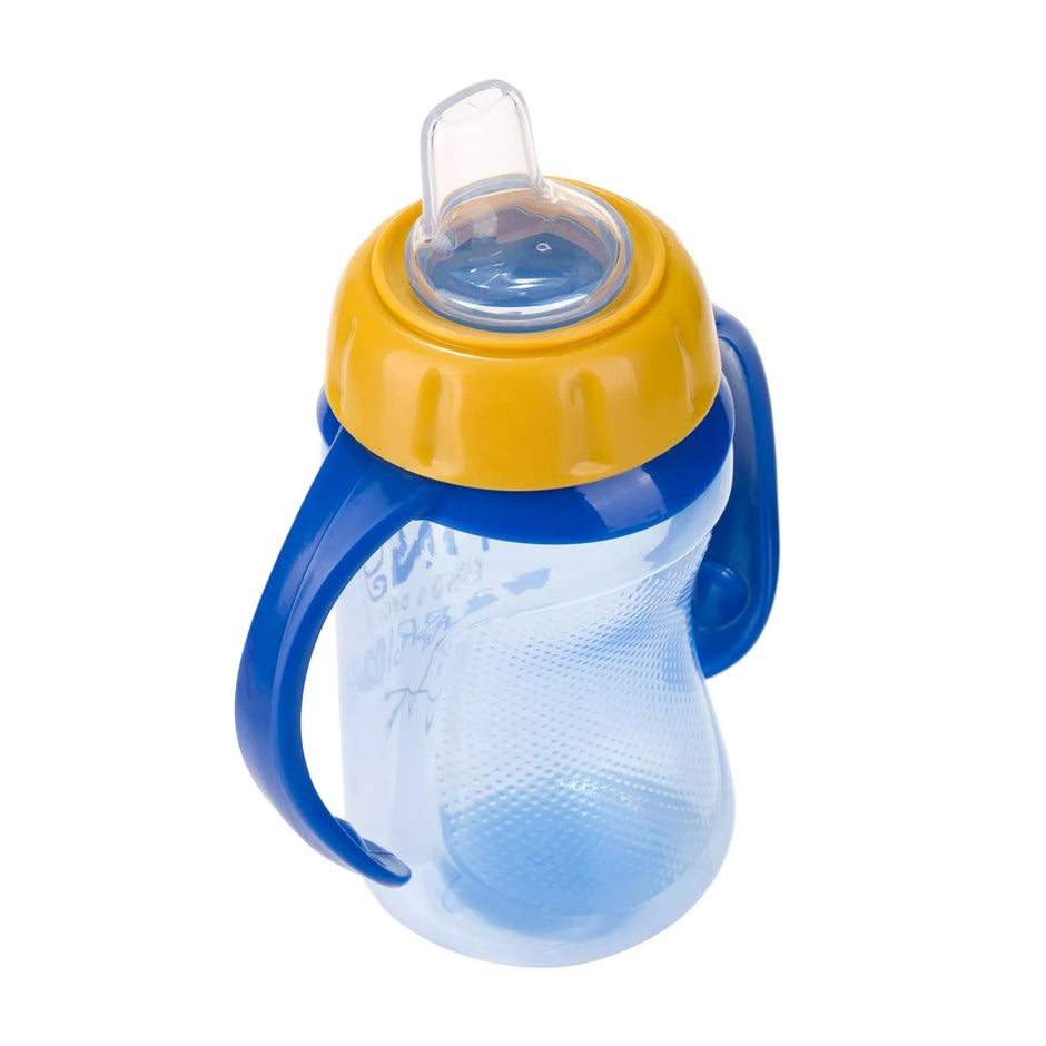 Mokomasis puodelis su silikoniniu snapeliu Canpol FUTURE DAYDREAMS 56/514 Blue