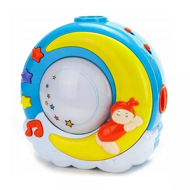 Muzikinis naktinis šviestuvas-projektorius MOON