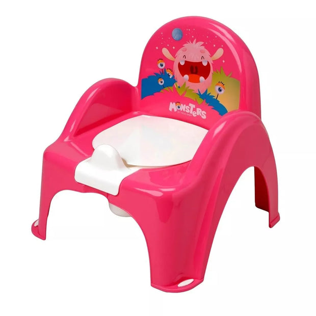 Naktipuodis-kėdutė Tega MONSTERS Pink