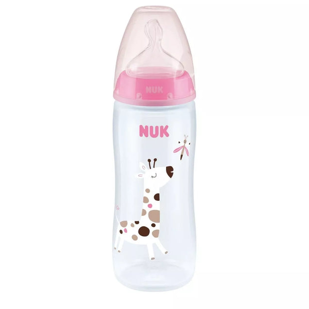 NUK buteliukas First Choice+, 300 ml NO COLIC, 0-6 m
