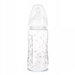 NUK buteliukas stiklinis First Choice+, 240 ml, 0-6