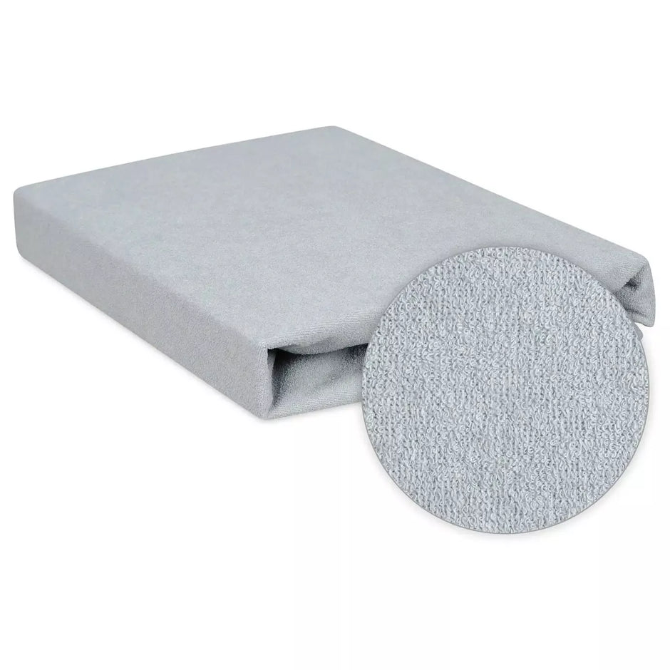 Paklodė Frotte neperšlampama su guma 60 Grey