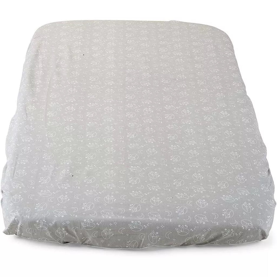 Paklodės su guma Chicco Next2Me GREY FOX, 2 vnt