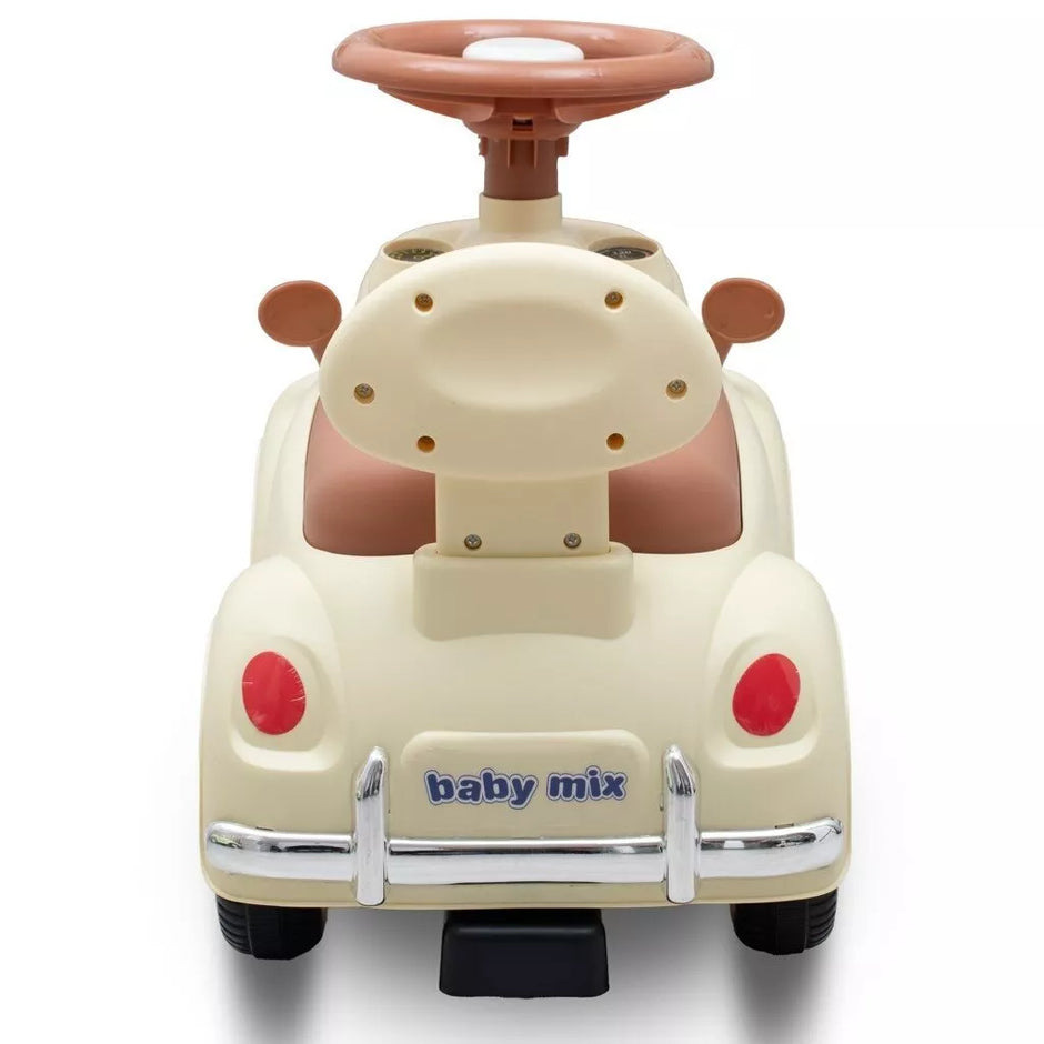 Paspiriama mašina Baby Mix KIDDO CRUISER Beige