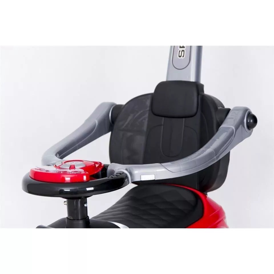 Paspiriama mašina-stumdukas 614R Red