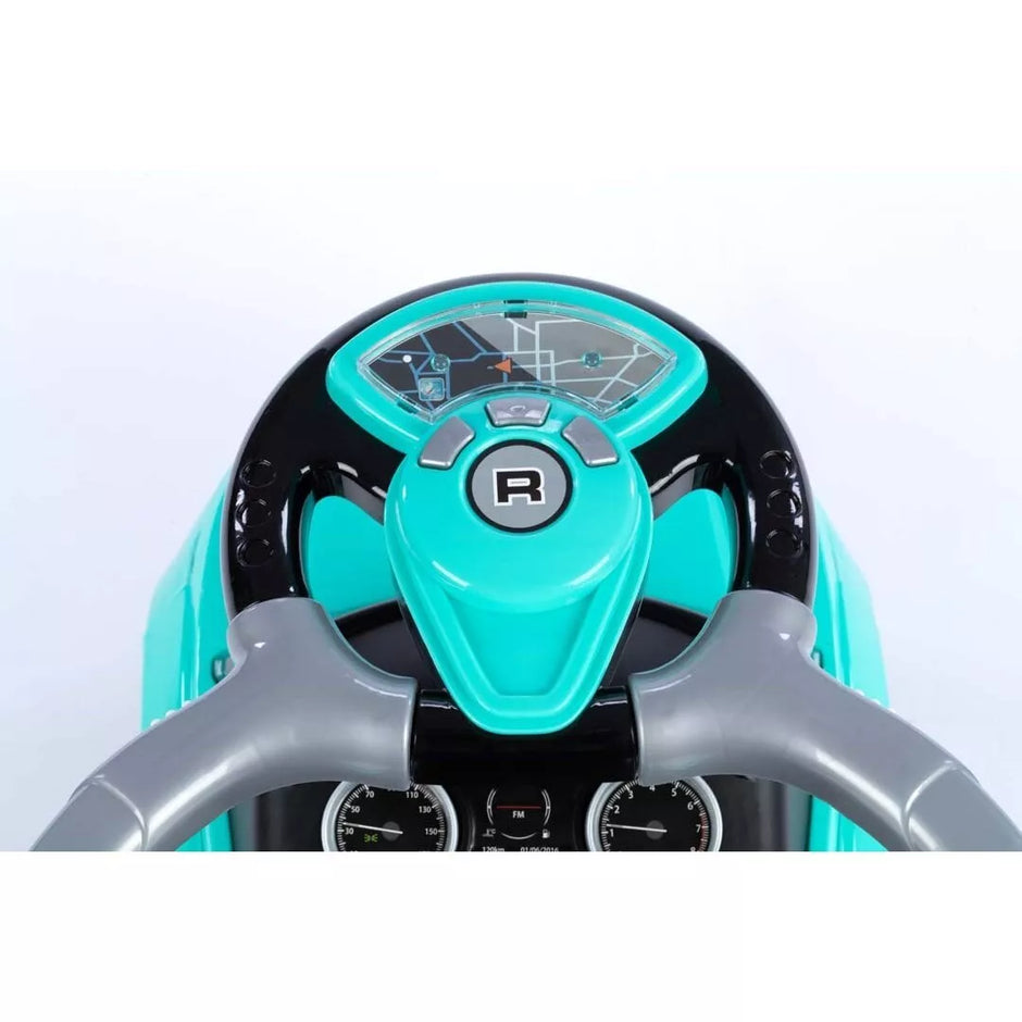 Paspiriama mašina-stumdukas 614R Turquoise