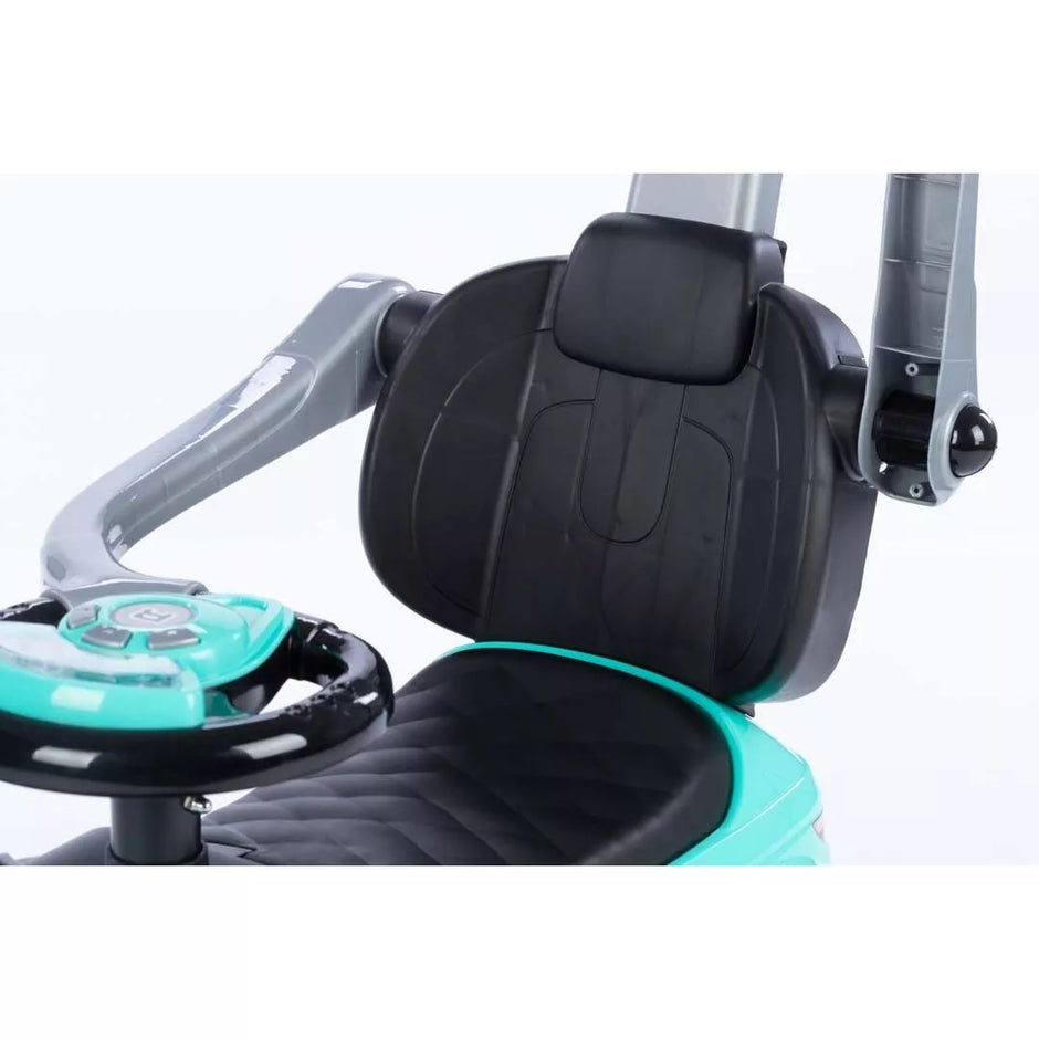 Paspiriama mašina-stumdukas 614R Turquoise