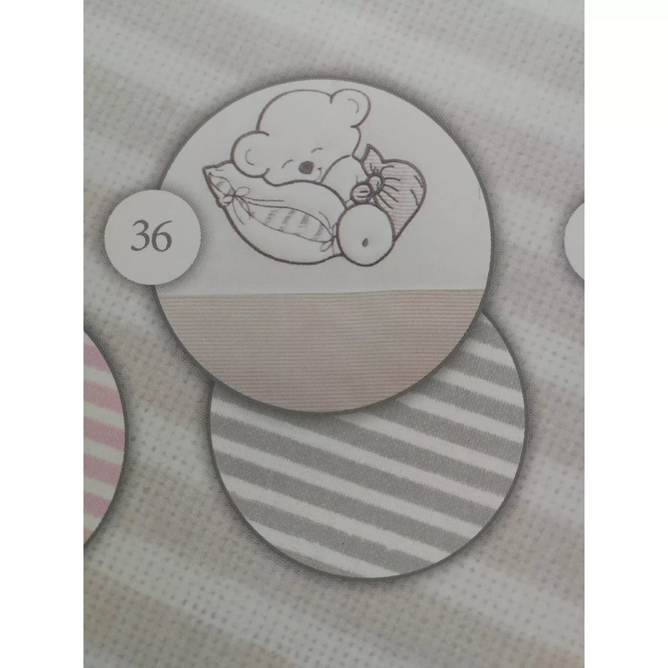 Pataliukai 6 dalių TuttoLina SLEEPING BEAR